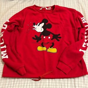MICKEY Sweatshirt with Drawstring Kids Size 12-14y